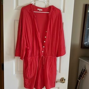 Z Supply one piece shorts outfit XL